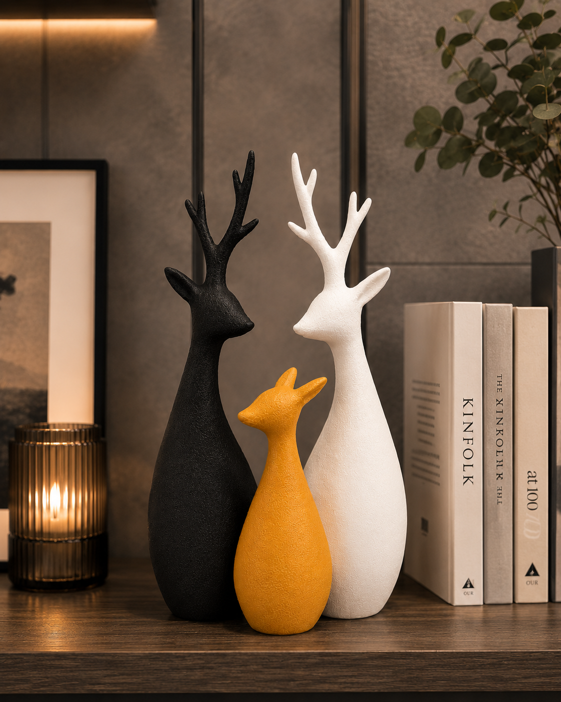 Lucky Deer Family Decor