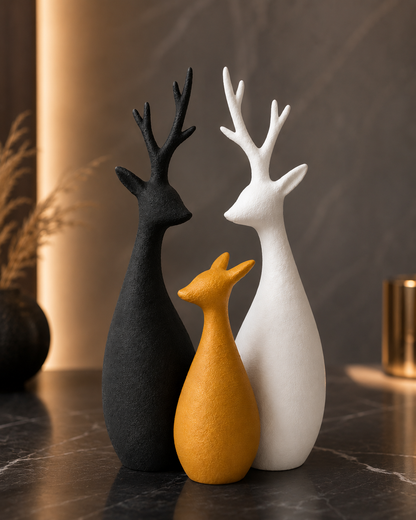 Lucky Deer Family Decor