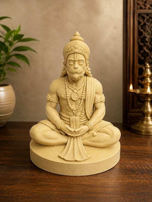 Hanuman Ji Calm Pose Idol
