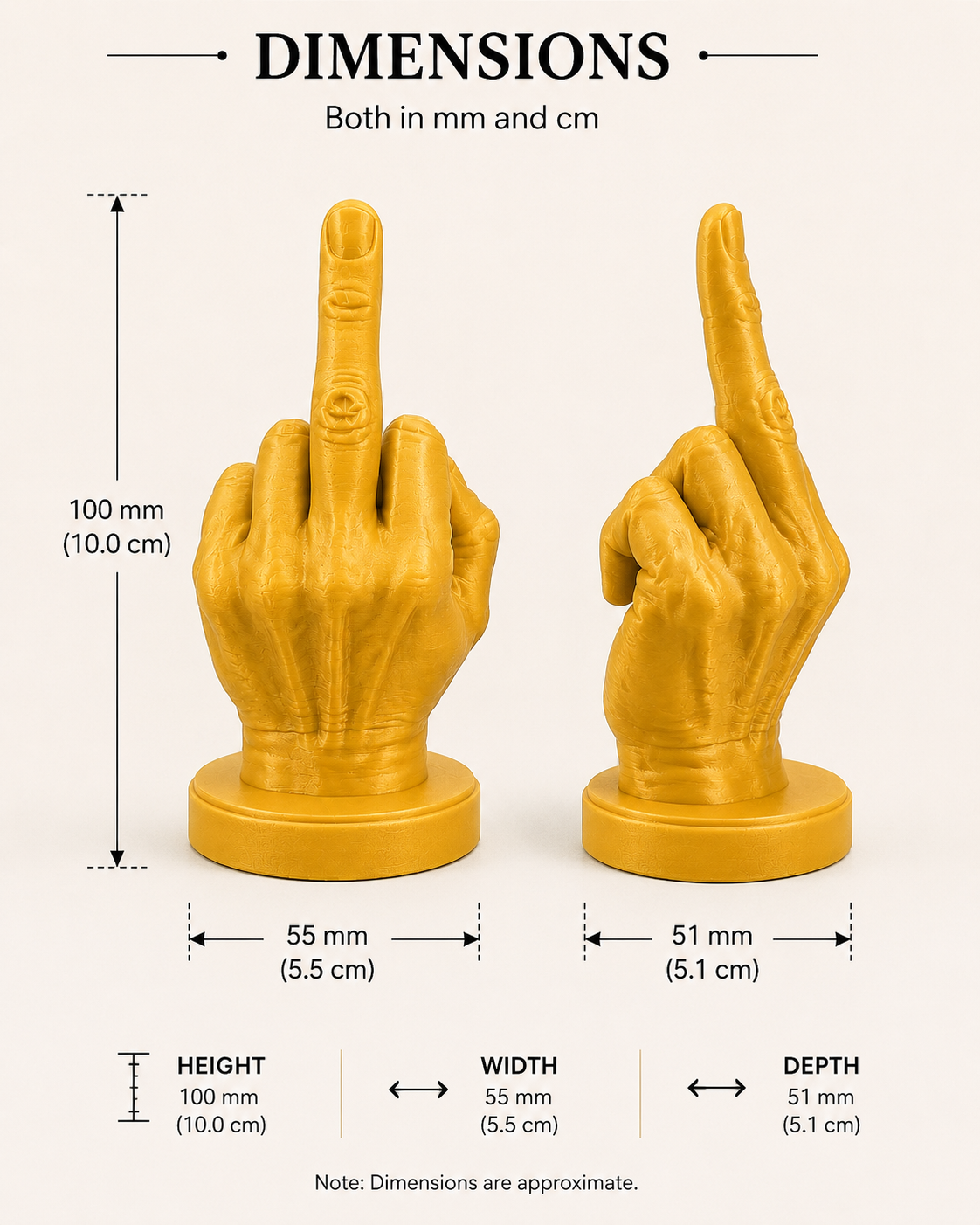 Bold Gesture Hand Sculpture