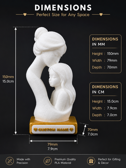 Mother & Daughter Bond Sculpture