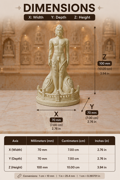 Gomateshwara Lord Bahubali Idol