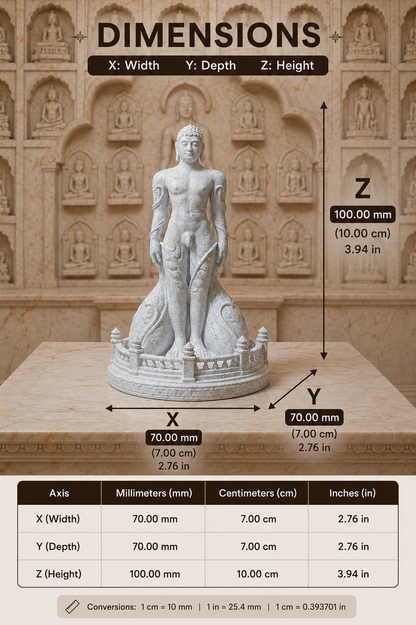 Gomateshwara Lord Bahubali Idol