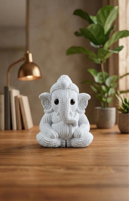 Knitted Ganesha Decor